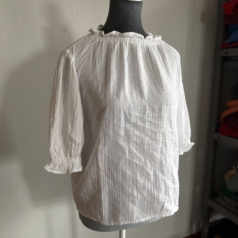 velvet by graham spencer top. White, Boho, Festival Country Cottage Cottagecore